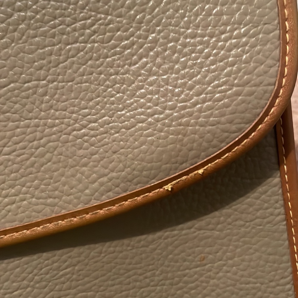 💼Vintage Dooney & Bourke Pebbled Leather Briefcase Unisex - Picture 10 of 16